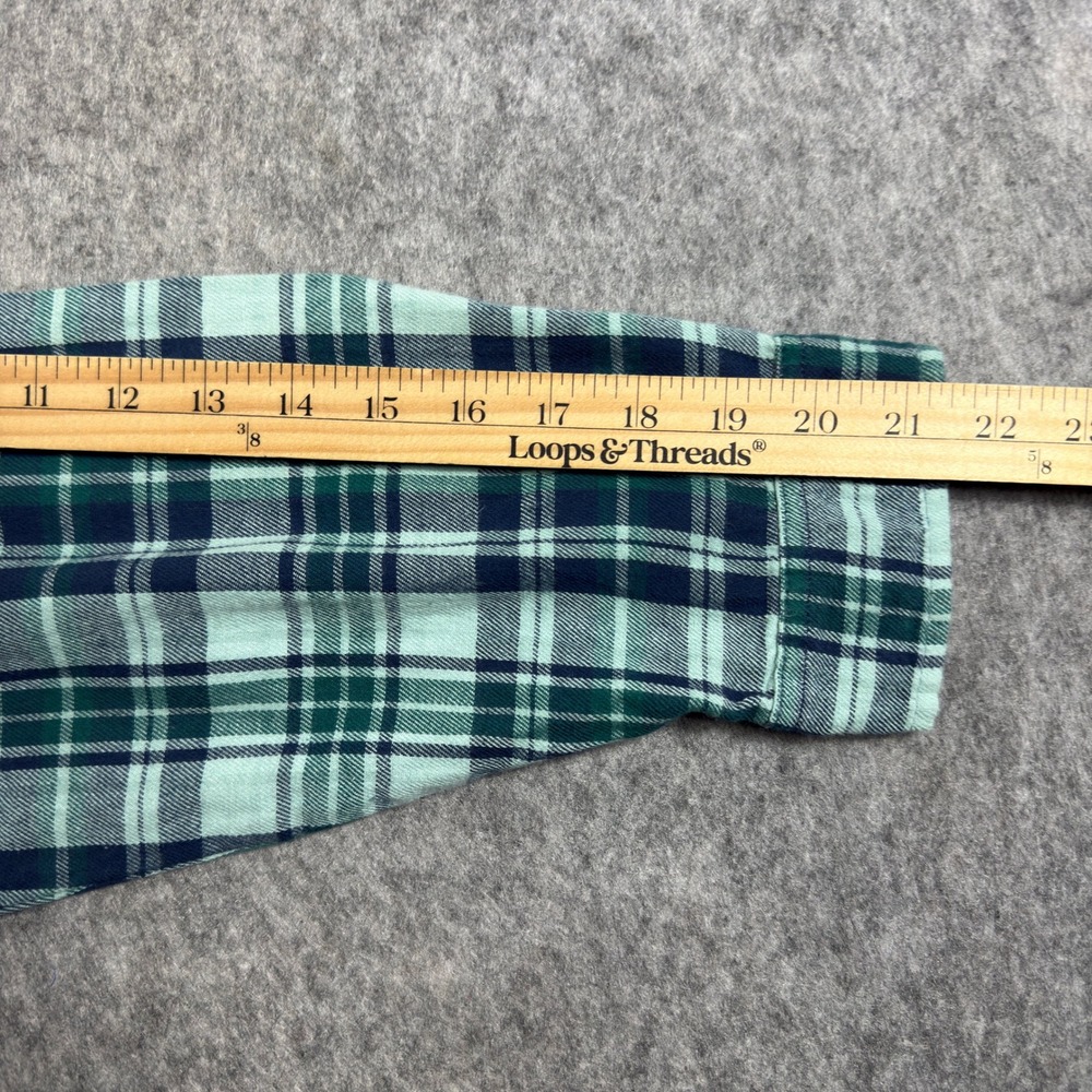 No Boundaries Netflix Stranger Things Cotton Cropped Flannel Hawkins Womens XL - Picture 4 of 10
